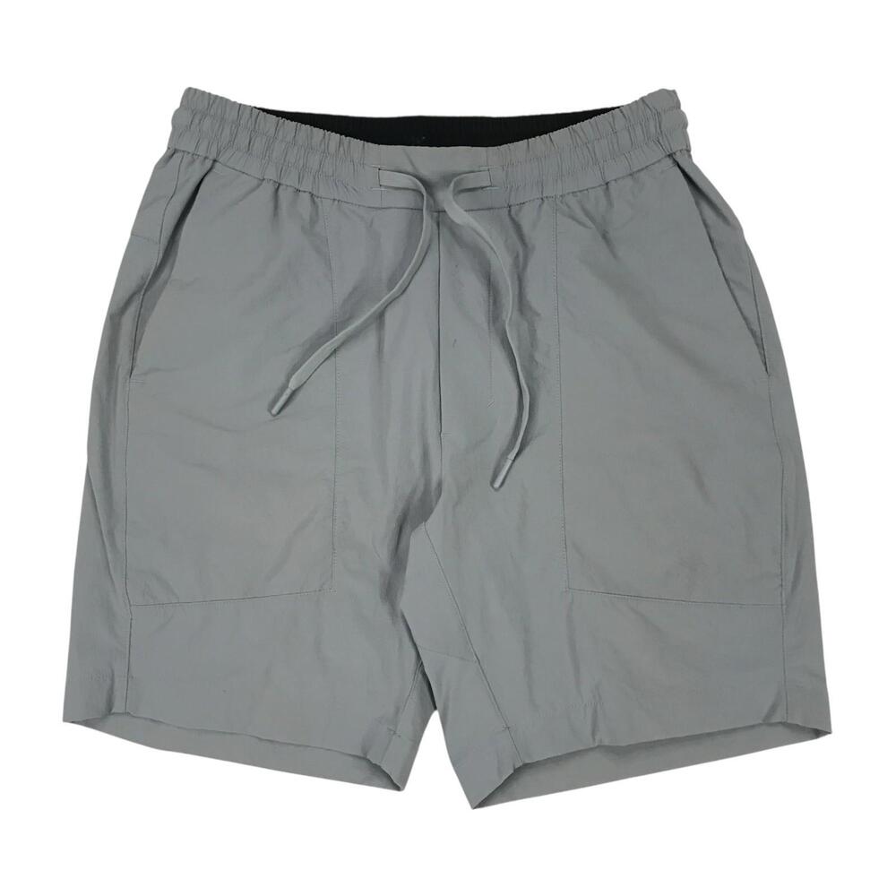 Lululemon Bowline Shorts Mens Small S Gray Unlined 7” Inseam Gym Running Yoga